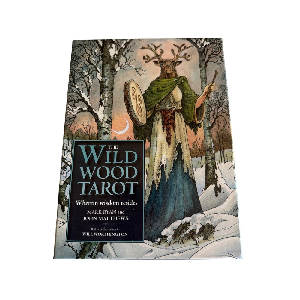 Sterling Ethos Tarot Deck The Wildwood Tarot Shamanic Mythology Box Set 78 Cards